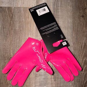 Nike Vapor Jet 8.0 Football Gloves Men's Different Sizes, Pink/White